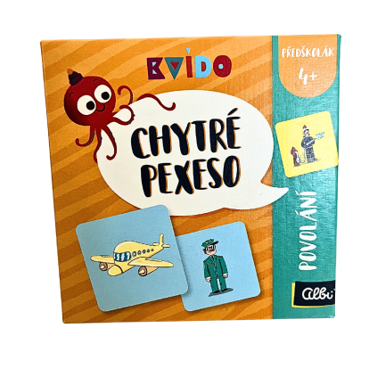 Kvído – Chytré pexeso: Povolání