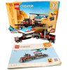 Stavebnice LEGO Creator Náklaďák s vrtulníkem (31146)