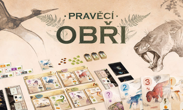 Pravěcí obři – desková hra