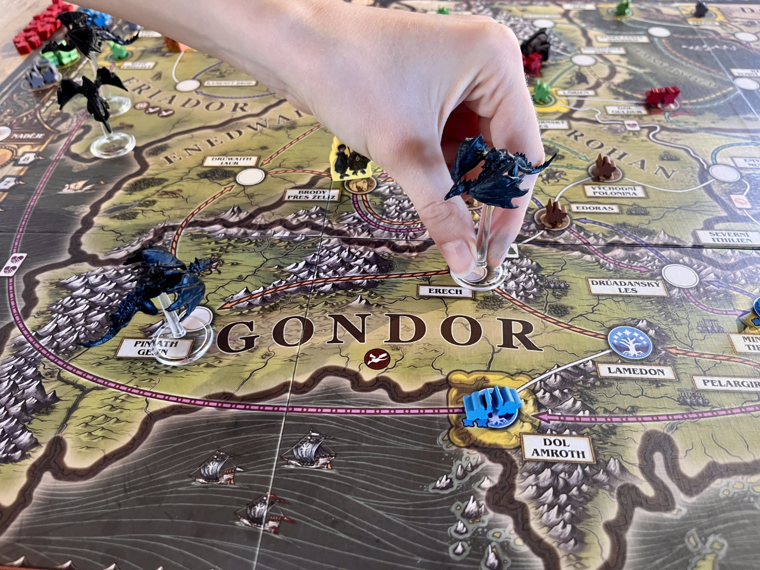  Pán prstenů: Osud společenstva - desková hra 