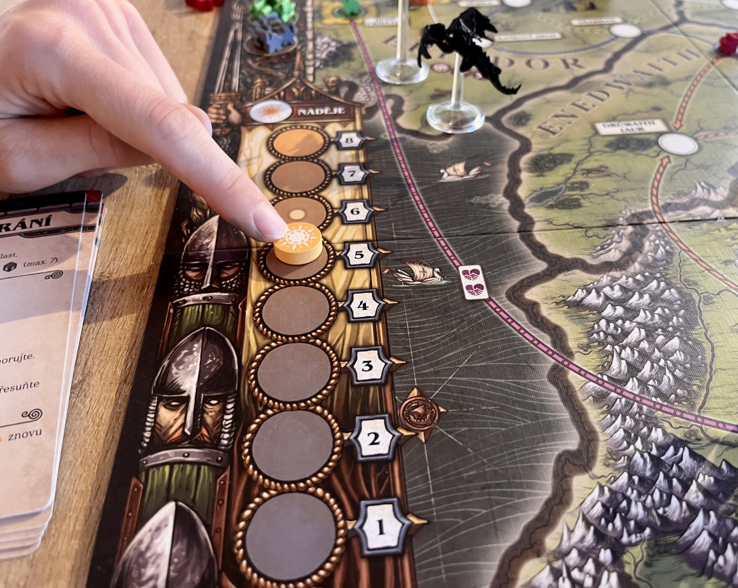  Pán prstenů: Osud společenstva - desková hra 