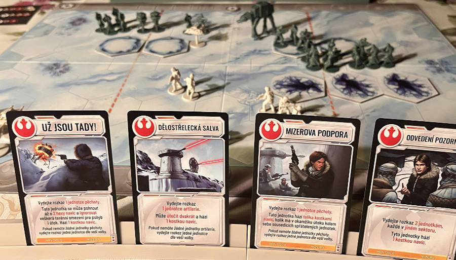 Star Wars: Bitva o Hoth (CZ) - desková hra