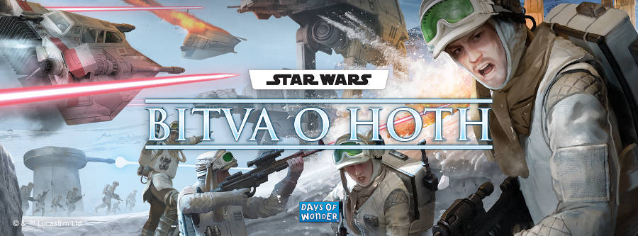 Star Wars: Bitva o Hoth (CZ) - desková hra