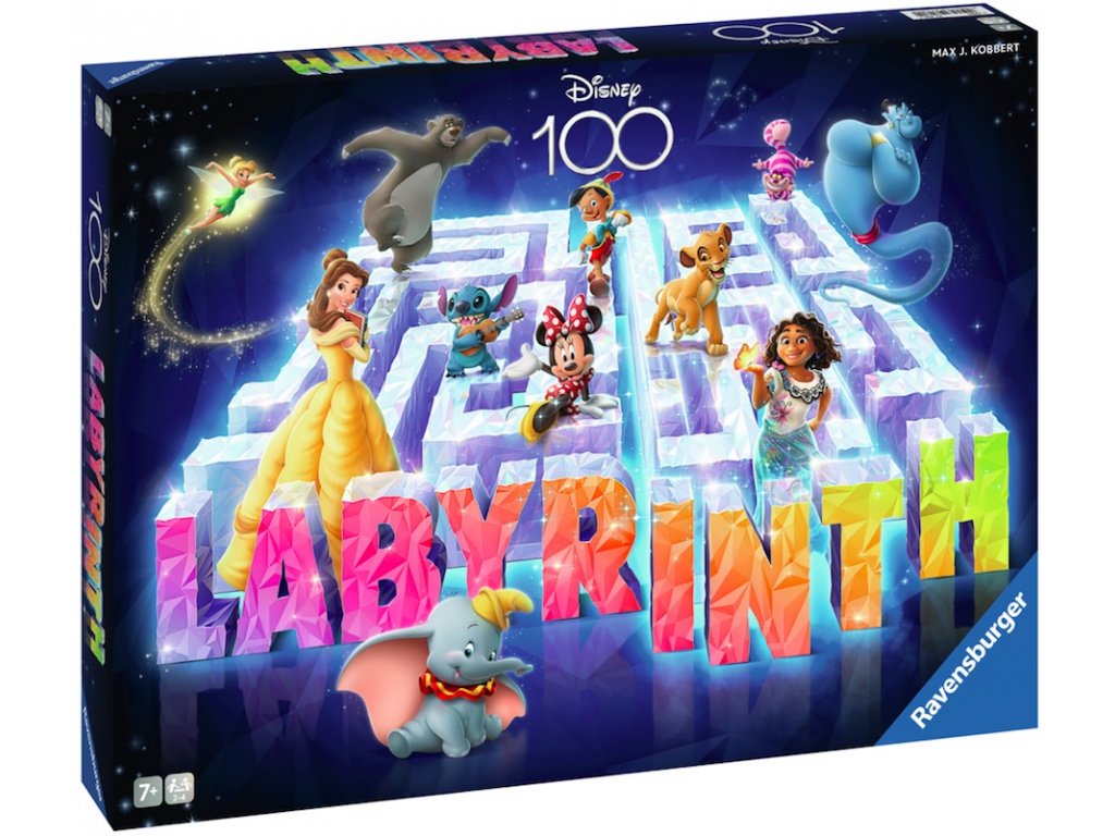Labyrinth Disney: 100. výročí - rodinná hra