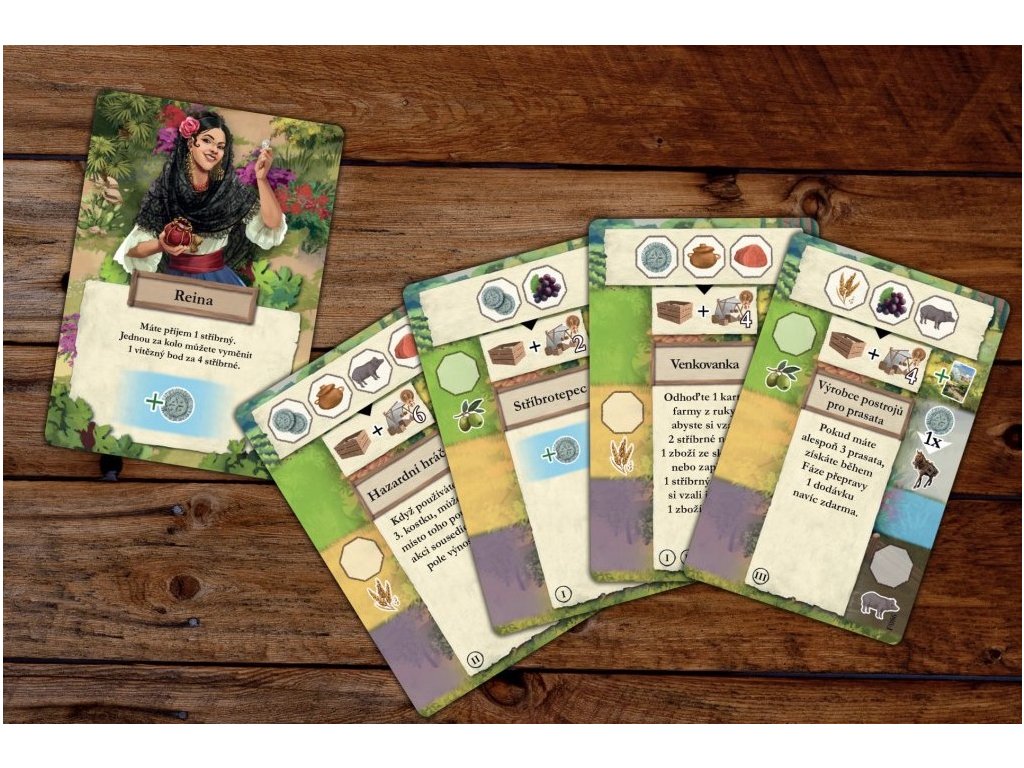 La Granja: Deluxe Master Set CZ - ekonomická hra - HRAS