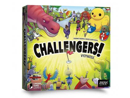 Challengers! - Vyzyvatelé karetní hra