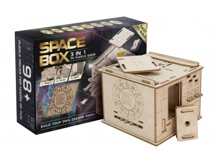 Space Box - 3D Puzzle (stavebnice hlavolamu)