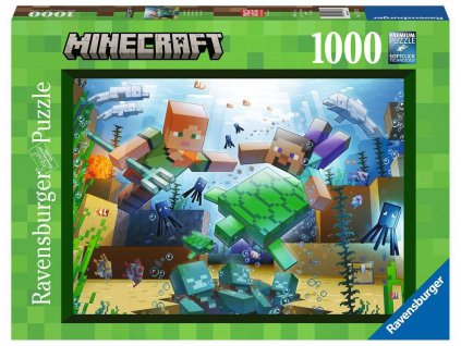 Puzzle Minecraft 1000 dílků