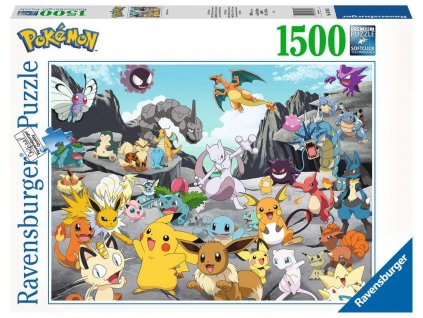 Puzzle Pokemon Classics 1500 dílků