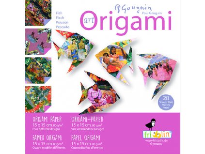 Sada papírů na origami - Ryby