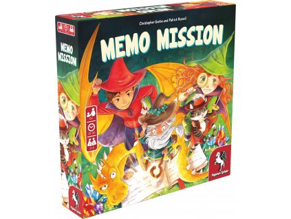 Memo Mission (EN) - dětská hra