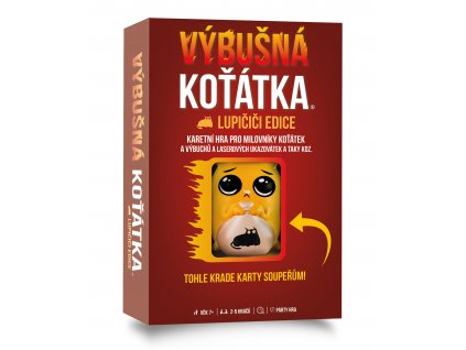 Výbušná koťátka: Lupičiči - karetní hra