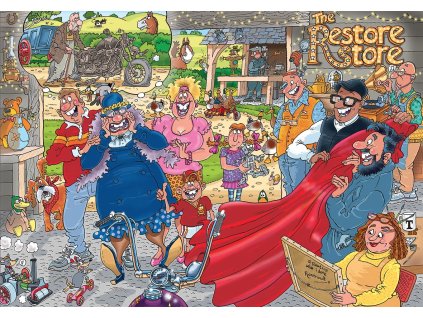 Puzzle Wasgij 41 Kompletní renovace! - 1000 d.