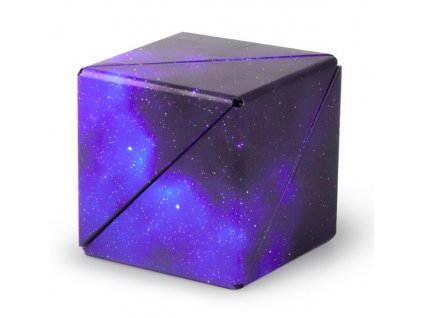 Deep Blue SengSo Magnetic Folding Cube-Blue - plastový hlavolam