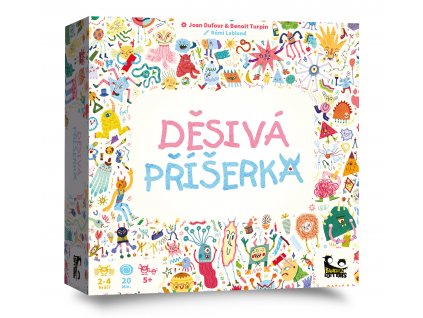 Děsivá příšerka - dětská kreslící hra