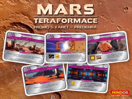 Mars: Předehra 5 promo karet