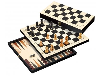 Šachy/Dáma/Backgammon - pole 30 mm.