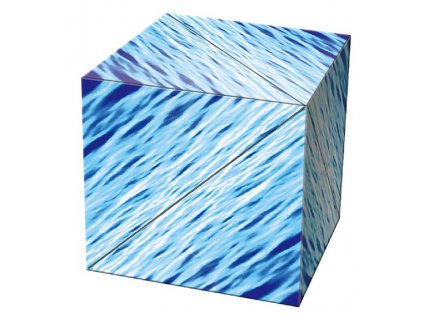 Blue MoYu Magnetic Folding Cube - hlavolam