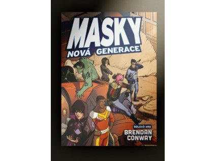 Masky Nová generace - kniha