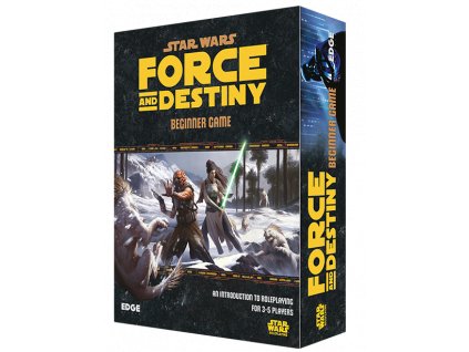 Star Wars: Force and Destiny Beginner Game (EN) - sci-fi hra