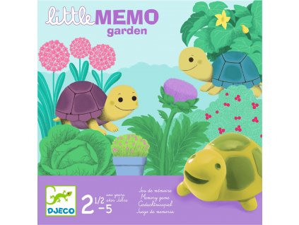 aDJECO Stolní hra Little Memo - Garden DJ08559 B RVB