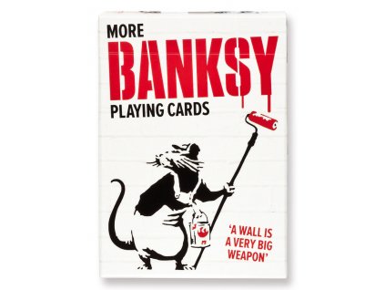 Poker More Banksy - hrací karty