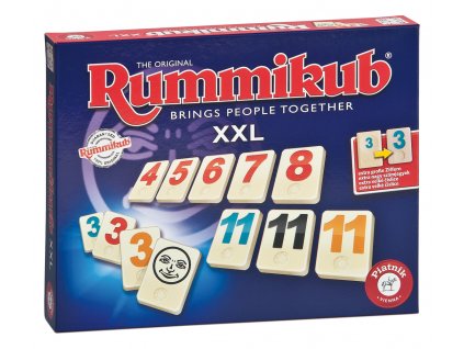 Rummikub XXL - rodinná hra s čísly