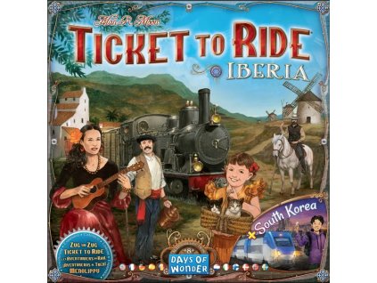 Ticket to Ride: Map Collection 8 – Iberie a Jižní Korea