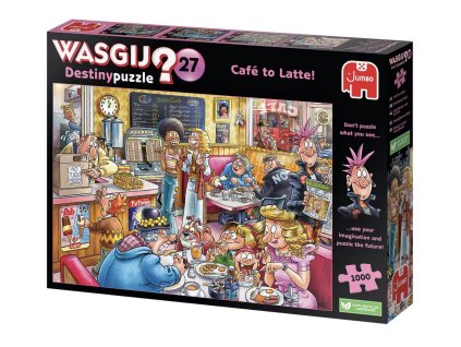Puzzle V kavárně! - 27 Wasgij Destiny 1000 d.