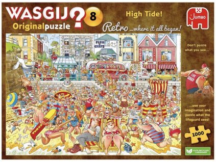 Puzzle Velká vlna! - 8 Wasgij Retro Original 1000 d.