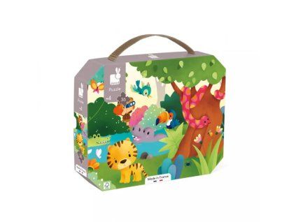 Janod Jungle Puzzle in Suitcase 36 pcs.