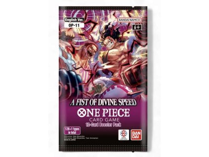 One Piece CG: OP-11 Booster Pack – A Fist of Divine Speed