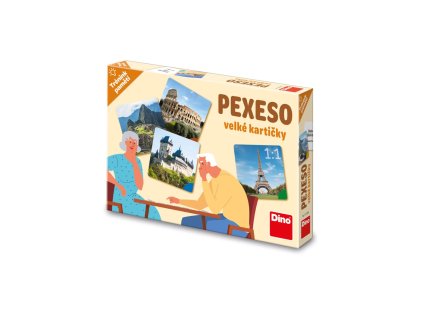Trénink paměti: Památky pexeso