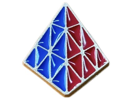Magnetický odznak – Pyraminx
