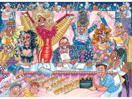 Puzzle Wasgij Original 42 – Rule the Runway! (1000 d.)