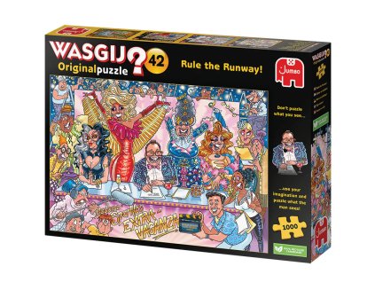Puzzle Wasgij Original 42 – Rule the Runway! (1000 d.)