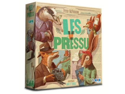 Les v pressu - desková hra