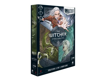 Unmatched The Witcher : Steel And Silver (EN)