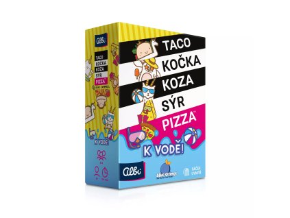 Taco, kočka, koza, sýr, pizza – K vodě