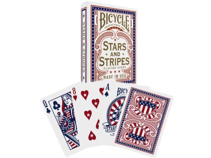 Pokerové karty Bicycle – Stars and Stripes