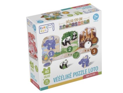 KukiKuk puzzle Výlet do ZOO