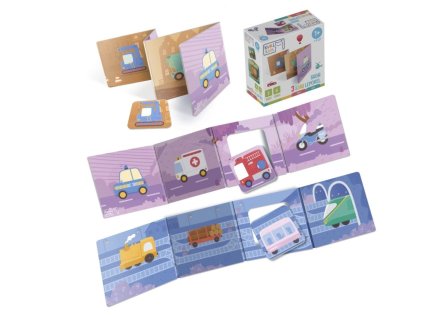 KukiKuk – Sada 3 Kuki leporel Auta