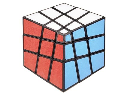 ZePuzzles – Squished 3×3 (kostka s tvarovou úpravou, 6 barev)