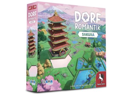 Dorfromantik: Sakura (CZ) - desková hra