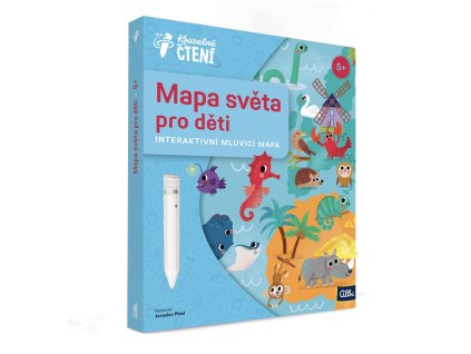 Mapa světa pro děti – interaktivní mapa pro malé objevitele