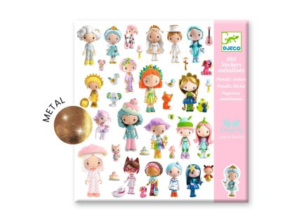 Metalické samolepky Tinyly