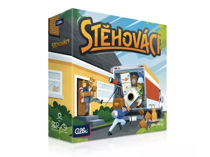 Stěhováci CZ/SK - desková hra