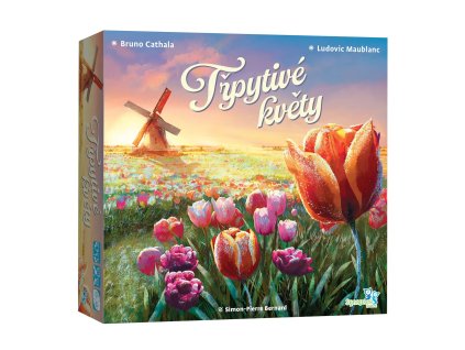 Třpytivé květy - desková hra