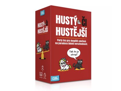 Hustý či hustější - párty hra