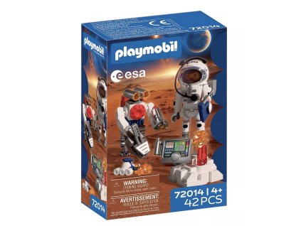 Playmobil ESA: Astronaut s robotem